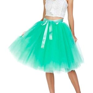 Mint midi tutu